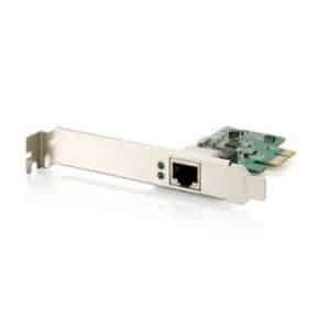 LEVELONE TARJETA DE rojo PCI-E GIGABIT 100/1000 RJ45 Broadcom BCM5751