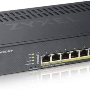 ZYXEL SWITCH GS1920-8HP GESTIONADO 10 PUERTOS STANSALONE O NEBULAFLEX