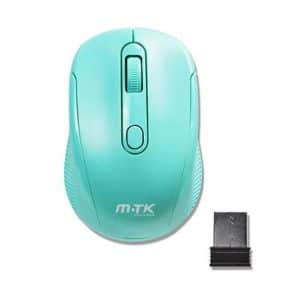MTK RATON INALAMBRICO GT641 KRACK VERDE AGUA 2.4Ghz / 1600 Dpi