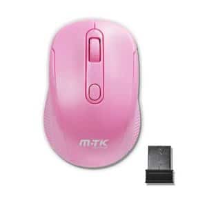 MTK RATON INALAMBRICO GT641 KRACK ROSA 2.4Ghz / 1600 Dpi