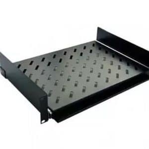 LAPARA BANDEJA EXTRAIBLE 19 2U FIJACION FRONTAL F300 NEGRO