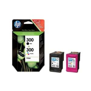 HP CARTUCHO CN637EE KIT NEGRO+COLOR Nº 300