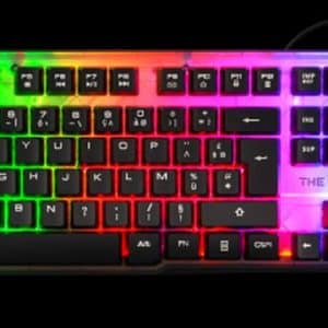 THE G-LAB TECLADO GAMING LED KEYZ NEON MULTICOLOR ACCIONES PROGRAMABLES: EL TECLADO DE LOS MMO