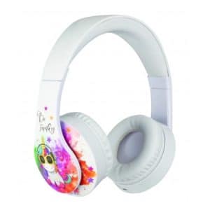 KONIX AURICULARES CON MICROFONO UNIK BE FUNKY Jack 3.5/ Blanco
