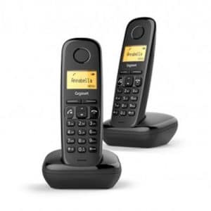GIGASET TELEFONO INALAMBRICO A270 DUO NEGRO
