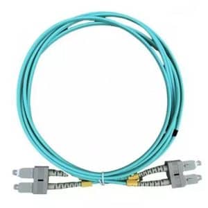 LAPARA CABLE FIBRA OPTICA MULTIMODE 50/125 DUPLEX OM3 SC/SC 1M