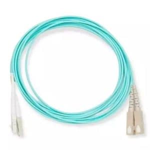 LAPARA CABLE FIBRA OPTICA MULTIMODE 50/125 DUPLEX OM3 SC/LC 1M