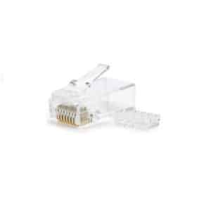LAPARA CONECTOR RJ45 MACHO CAT6 - STP/FTP - GUÍA INTERNA 100UD
