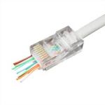 GEMBIRD CONECTOR RJ45 UTP CAT5 PAQUETE 50UD PASS THROUGH