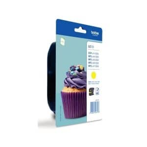 BROTHER CARTUCHO TINTA LC-123Y AMARILLO