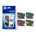 BROTHER CARTUCHO TINTA LC422 VALUE PACK BK-C-M-Y