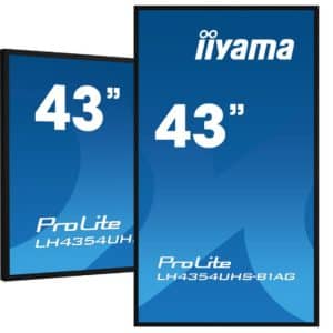 IIYAMA MONITOR LH4375UHS-B1AG 43 NEGRO HDMI / DVI / 8MS / VESA
