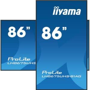 IIYAMA MONITOR LH8675UHS-B1AG 86 NEGRO HDMI / DP / 8MS / VESA