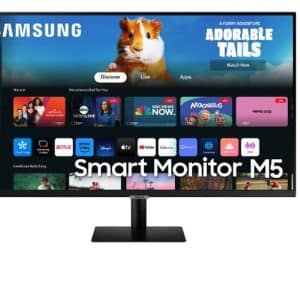 SAMSUNG MONITOR SMART M5 S27DM500EUXEN 27/ Full HD/ NEGRO HDMI / 4MS / MULTIMEDIA / SMART TV / VESA