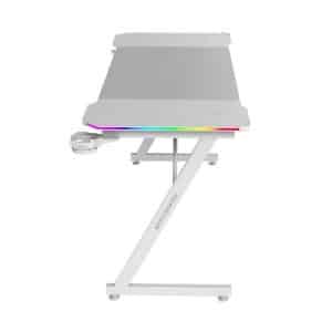 MARS GAMING MESA GAMING MGDX140RGBW BLANCA