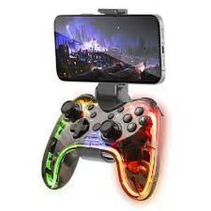 MARS GAMING GAMEPAD MGPBT INALAMBRICO RGB/SWITCH/ PC/ MAC/ ANDROID/ IOS 13.0 O SUPERIOR/ RASPBERRY