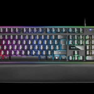 MARS GAMING TECLADO H-MECANICO rojo MK320ES RGB