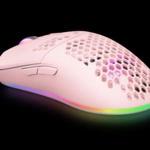 MARS GAMING RATON OPTICO MMAX HIVE PINK 12400DPI