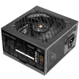 MARS GAMING FUENTE DE ALIMENTACION MPB750SI 750W 80 PLUS BRONZE VENTILADOR 12CM