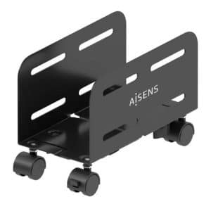 AISENS SOPORTE CPU METALICO AJUSTABLE DE SUELO NEGRO