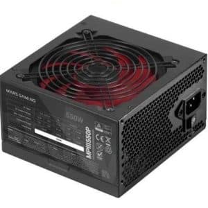 MARS GAMING FUENTE DE ALIMENTACION MPIII550P 550W NEGRA VENTILADOR 12CM