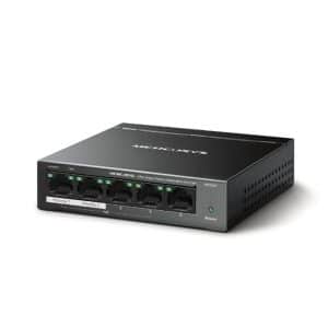 MERCUSYS SWITCH MS105GP 5-PORT 10/100/1000MBPS CON 4 PUERTOS POE+