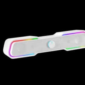MARS GAMING BARRA DE SONIDO CON BLUETTOTH MSBXW USB BLANCO 10W/2.0 / RGB