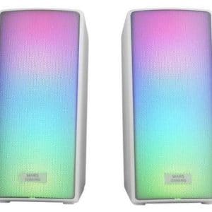 MARS GAMING ALTAVOCES MSRGB2 BLANCOS 15W / 2.0