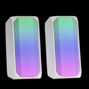 MARS GAMING ALTAVOCES MSRGB BLANCO RGB JACK / ALIMENTACION USB