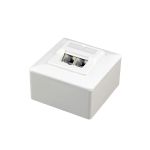 GEMBIRD ROSETA DE SUPERFICIE 2 XRJ45 CAT6E