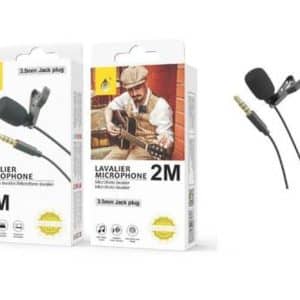 ONE+ MICROFONO CON CLIP SOLAPA NR9143 2M/ NEGRO