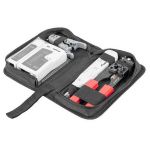 LANBERG KIT DE HERRAMIENTAS DE rojo Y PROBADOR TESTER - PELACABLES - CRIMPADORA - HERRAMIENTA DE