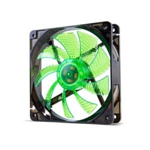 NOX VENTILADOR 12X12 LED VERDE