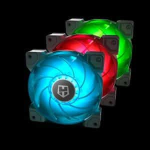 NOX VENTILADOR H-SYNC RGB LIGHTNING FANS PACK