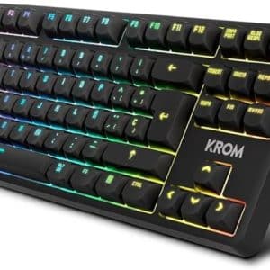 KROM GAMING KROM TECLADO COMPACTO GAMING KERNEL PRO MECANICO RGB