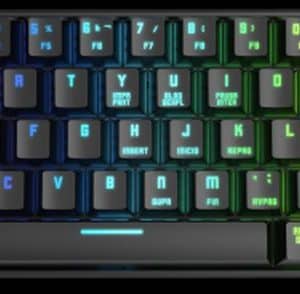 KROM GAMING KROM TECLADO GAMING RGB MINI BT KLUSTER WIRELESS Bluetooth 5.0/ USB / RGB / Mecanico