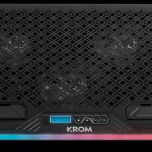 KROM GAMING KROM BASE REFRIGERADORA KOOLER NEGRO RGB RGB LAPTOP COOLING BASE