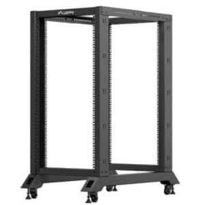 LANBERG ARMARIO ABIERTO RACK 19 22U NEGRO 600X1000