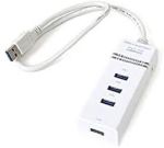OMEGA HUB USB 3.0 4 PUERTOS BLANCO