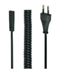 GEMBIRD CABLE CORRIENTE ENROLLADO TIPO 8 1.8M
