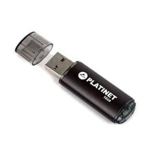 PLATINET PENDRIVE 16GB USB 2.0 PMFE16B NEGRO