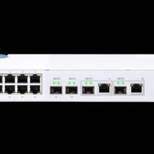 QNAP SWITCH GESTIONADO CAPA 2 8 PUERTOS GIGABIT RJ45 MAS 4 PUERTOS SFP+ 10G QSW-M408-2C Switch
