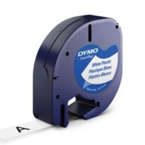 DYMO CINTA TRANFERENCIA TERMICA 12MM TEXTO NEGRO SOBRE FONDO BLANCO. ANCHO: 12 MM. LONGITUD: 4 M