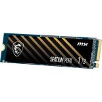 MSI DISCO DURO SSD M.2 NVMe 1TB PCIE3 SPATIUM M390 Lectura (MB / s) 3300 - Escritura (MB / s) 2300