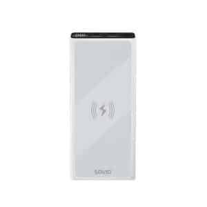 SAVIO POWERBANK 10000 INDUCCION MAH BA-06 BLANCO CARGA INALAMBRICA