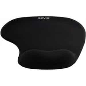 SAVIO ALFOMBRILLA GEL NEGRO MP-01B 230X190X18MM/ CON REPOSAMUÑECAS/ANTIDESLIZANTE/BASE DE GOMA