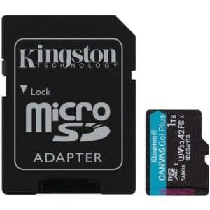 KINGSTON MICRO SD XC CANVAS GO PLUS CL10 1TB +ADAPT