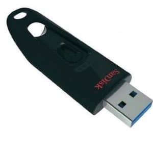 SANDISK PENDRIVE DE 64GB CRUZER ULTRA USB 3.0