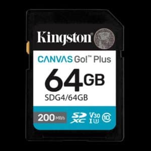 KINGSTON SD SDXC CANVAS GO 64 GB SDG4/64GB CL10