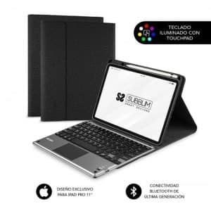 SUBBLIM FUNDA CON TECLADO KEYTAB PRO BLUETOOTH TOUCHPAD PARA TABLETS APPLE IPAD PRO DE 11 2020/